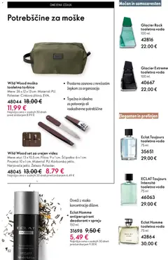 Oriflame katalog akcije – veljaven od 10.12.2025 | Stran: 52 | Izdelki: Toaletna torbica, Antiperspirant, Torbica, Toaletna voda