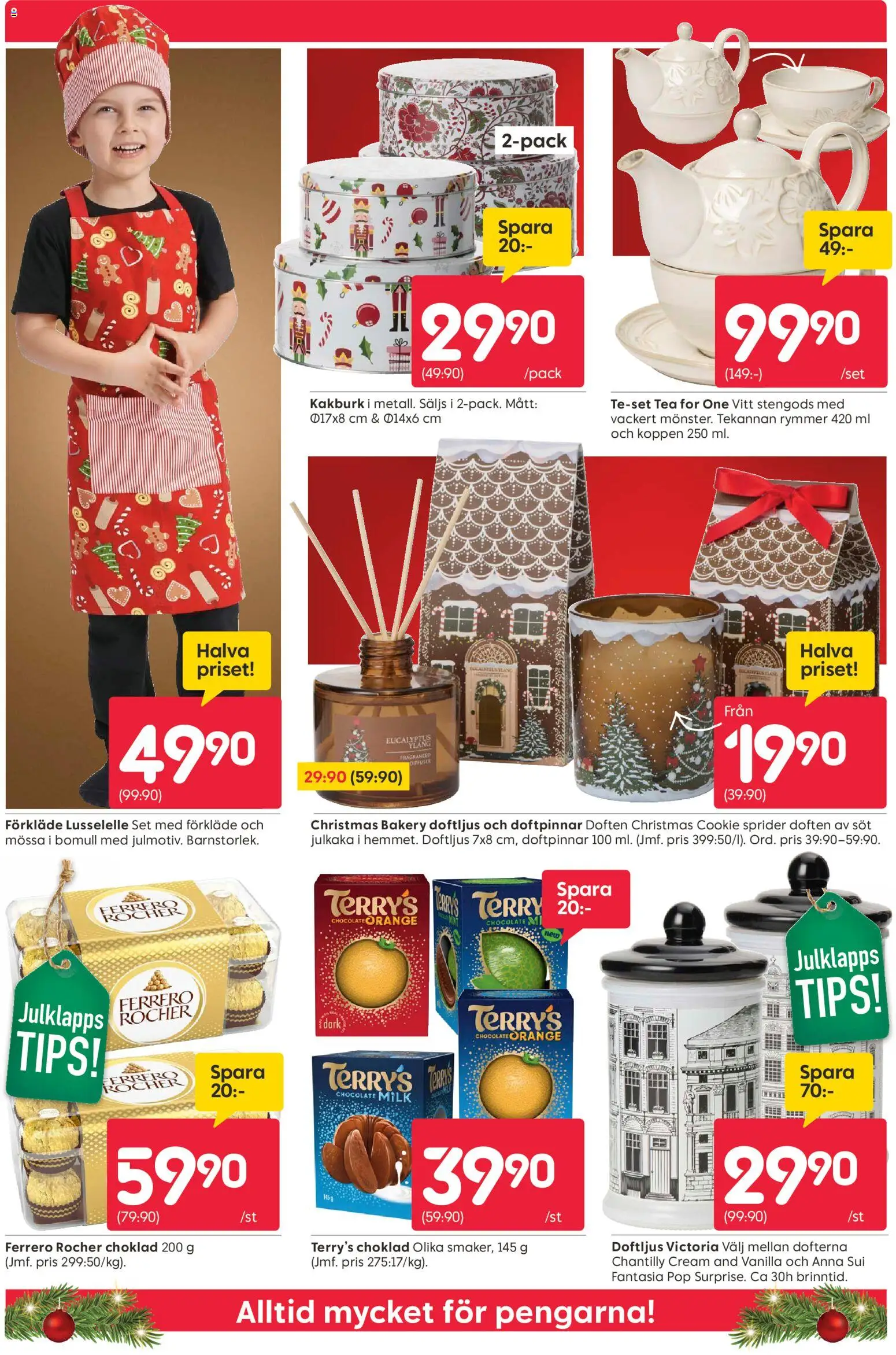 Rusta reklamblad aktuell från 24.11.2025 | Sida: 8 | Produkter: Choklad, Set, Mössa