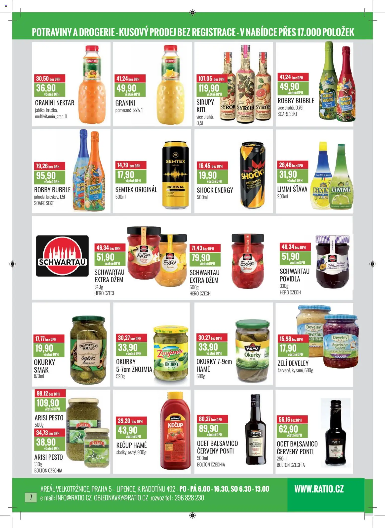 Ratio leták od 01.11.2025 | Strana: 8 | Produkty: Povidla, Okurky, Apple, Potraviny