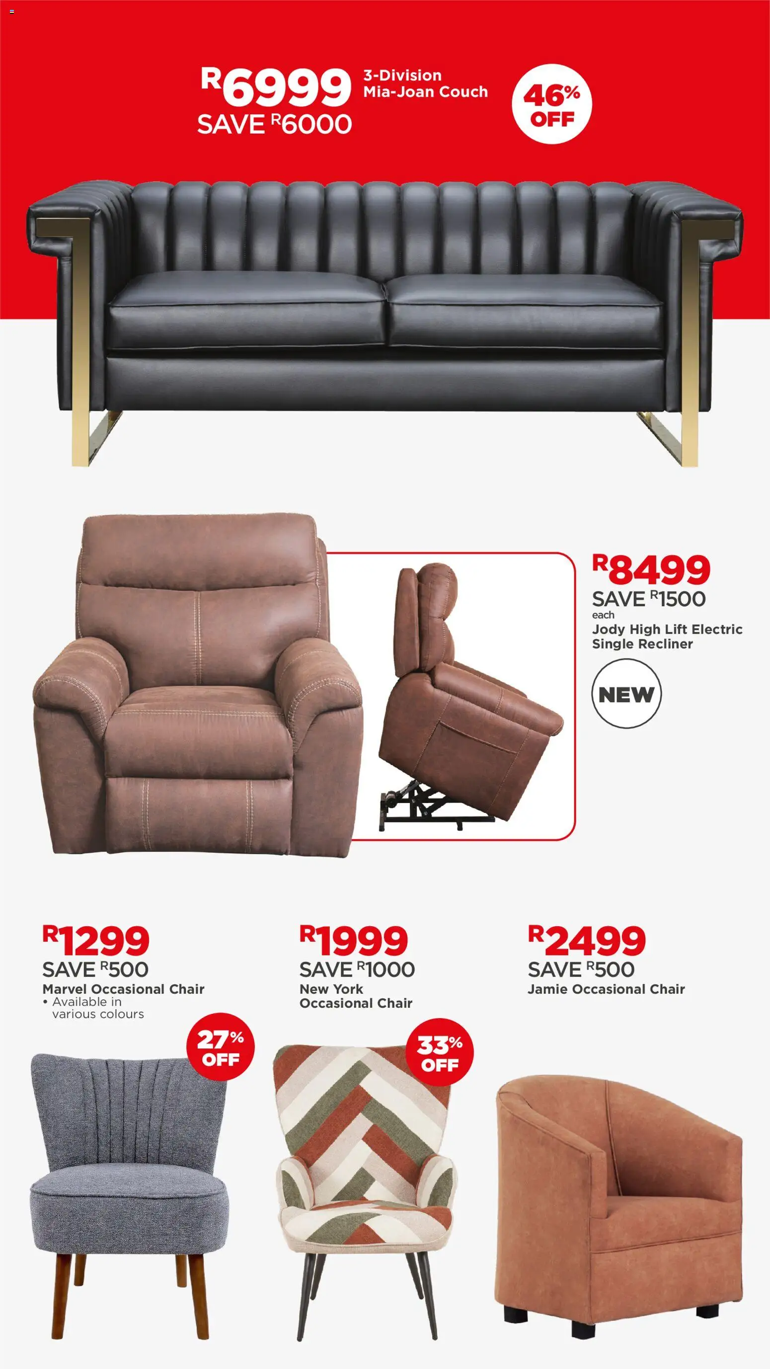 New House and Home catalogue – valid from 27.12.2025 | Page: 6 | Products: Couch, Chair