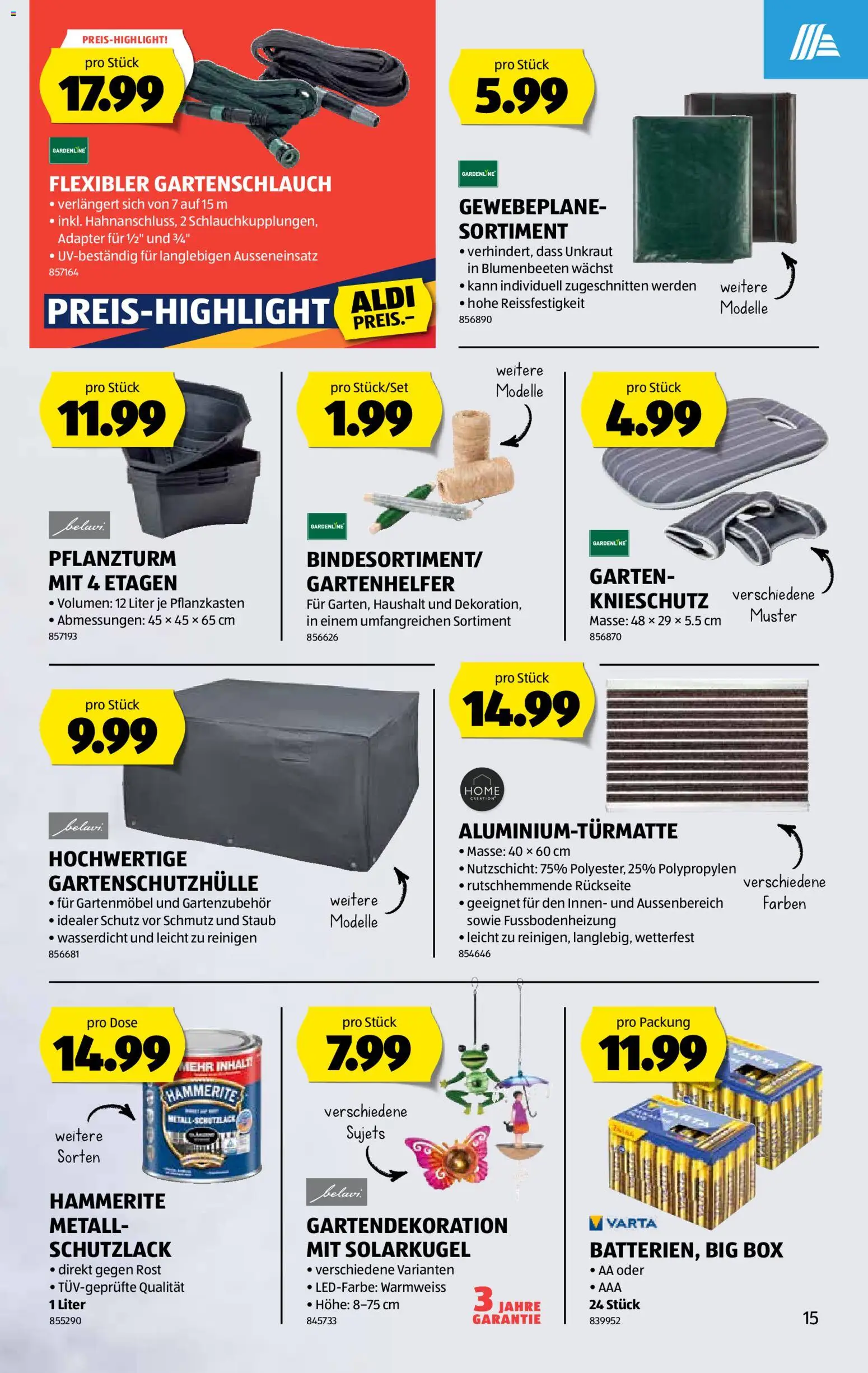 Aldi aktionen – gültig ab 26.03.2026 | Seite: 16 | Produkte: Gartenmöbel, Box, Adapter