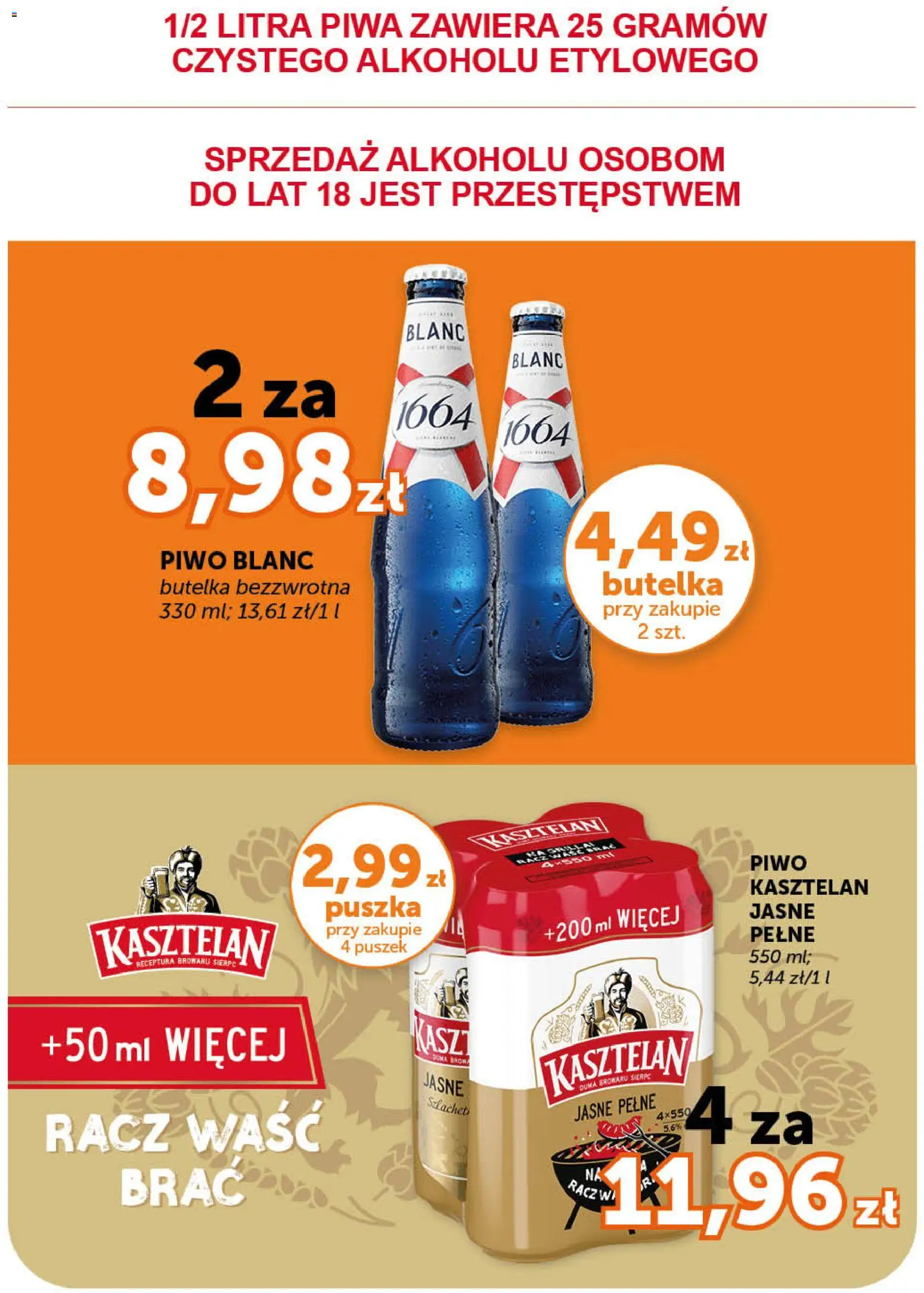 Euro Sklep gazetka - Market od 30.04.2026 | Strona: 15 | Produkty: Piwo