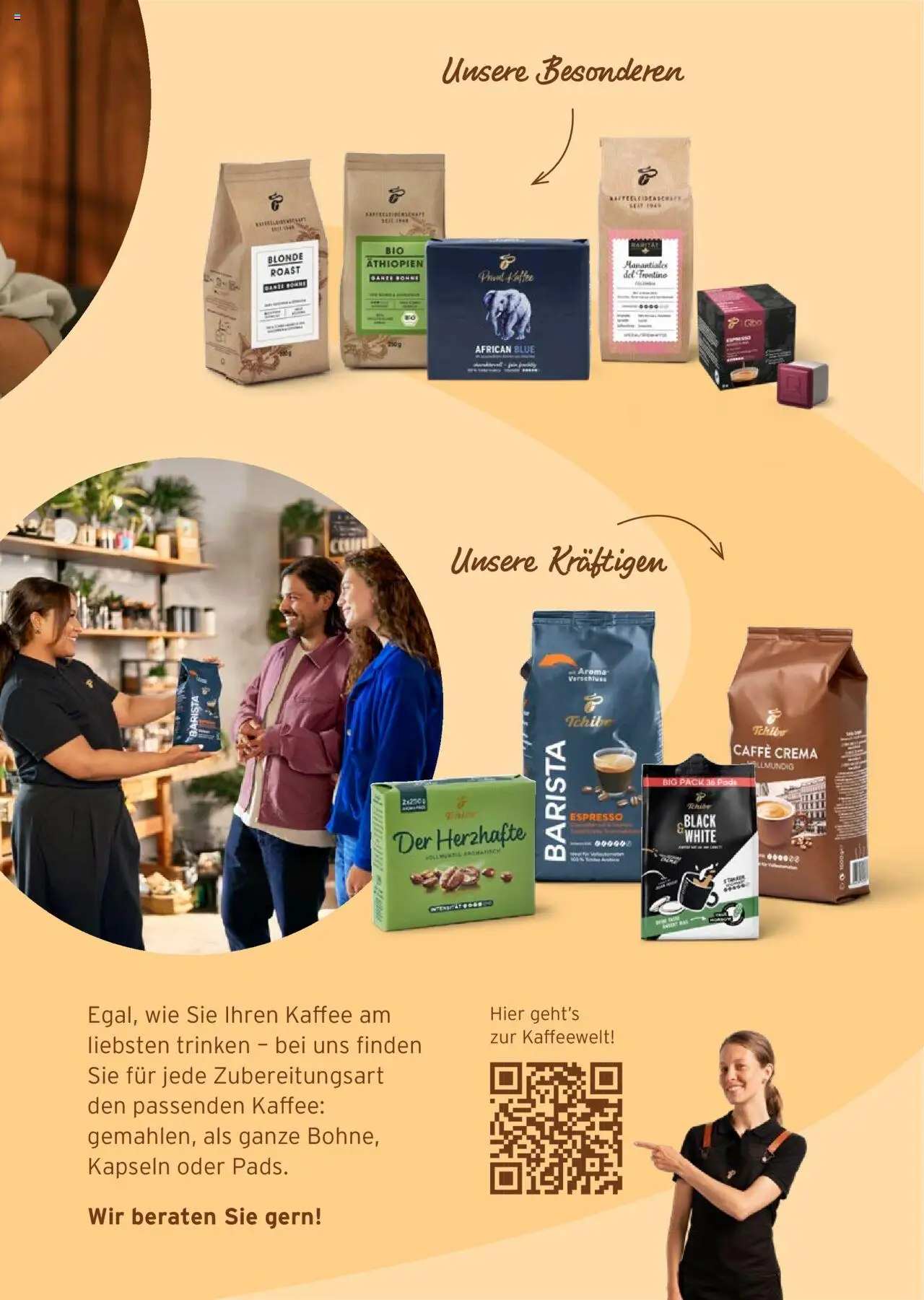 Prospekt Tchibo Cozy season – gültig ab 08.10.2025 | Seite: 33 | Produkte: Kaffee