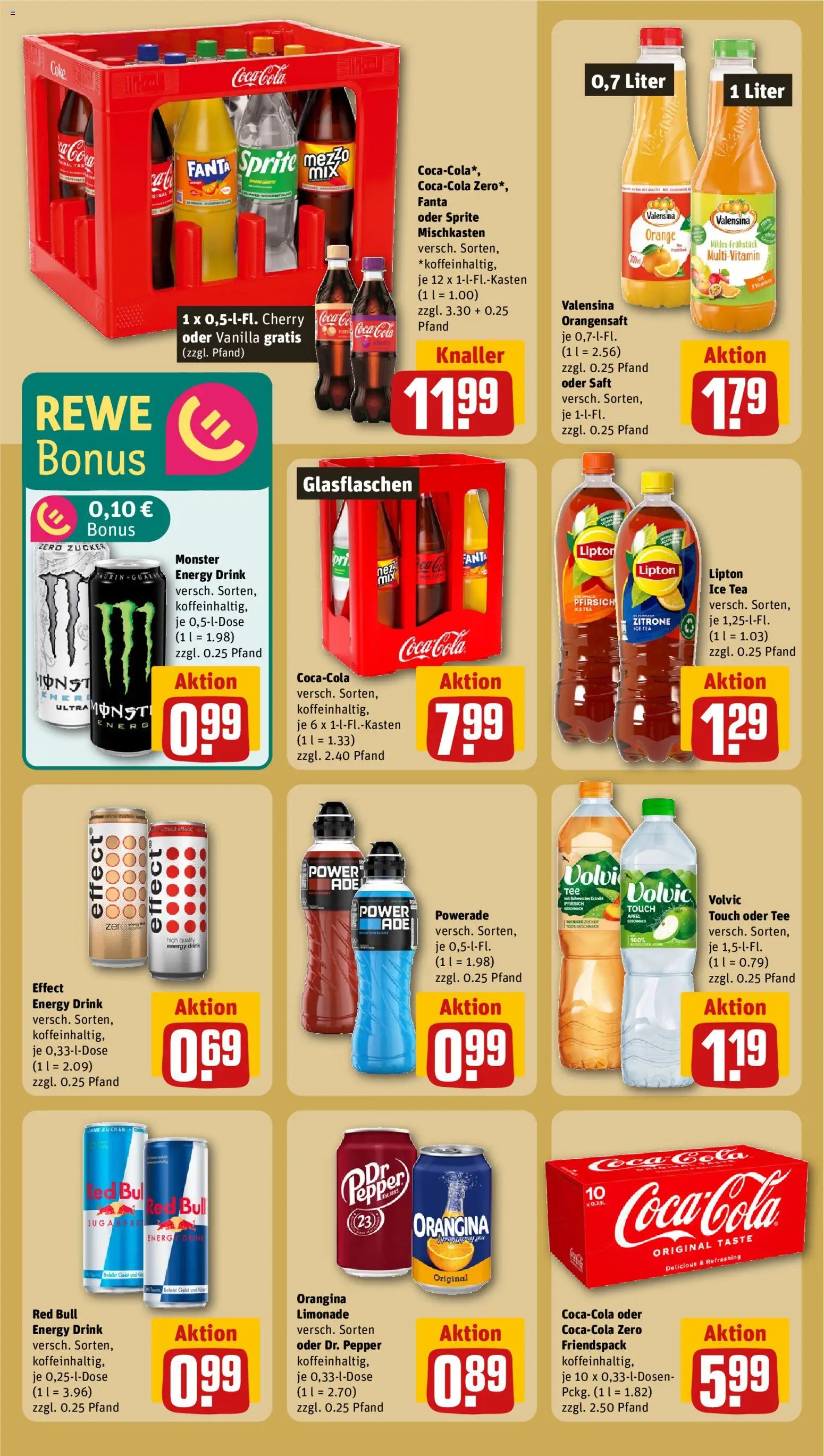 {H1} | Pagina: 18 | Producten: Coke, Fanta, Sprite, Red Bull