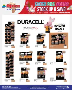 Africa Cash & Carry specials catalogue – valid from 19.03.2026 | Page: 70 | Products: Data, Case, Stock