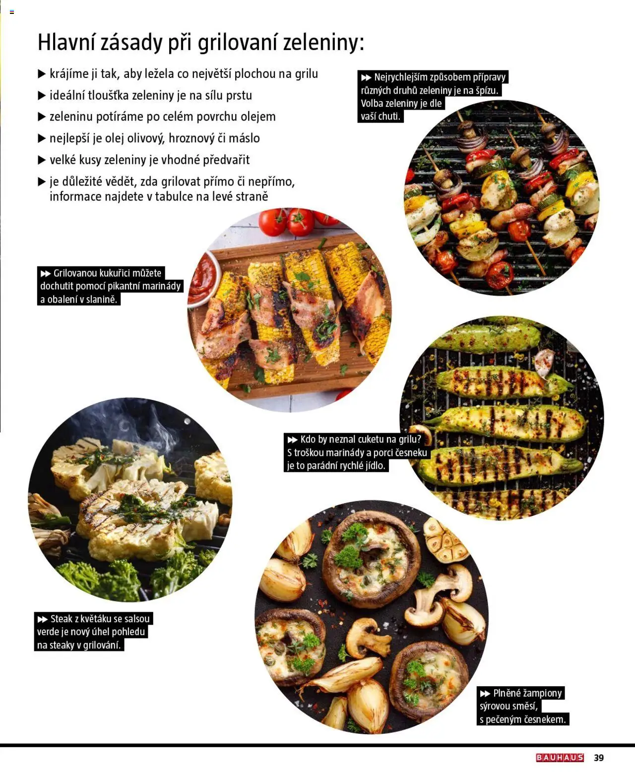 Bauhaus katalog Grilování od 26.06.2025 | Strana: 39 | Produkty: Grilování, Máslo, Olej, Steak