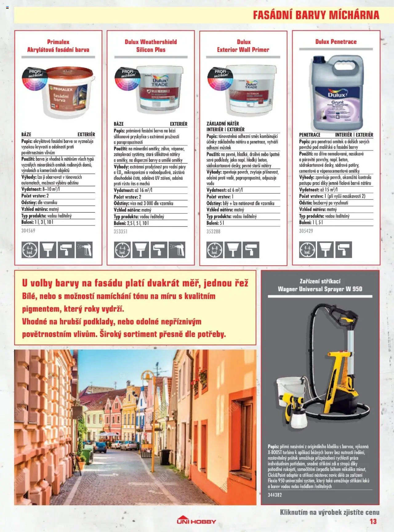 Uni Hobby katalog - Barvy 2025 od 23.05.2025 | Strana: 13 | Produkty: Primalex, Adaptér, Barvy
