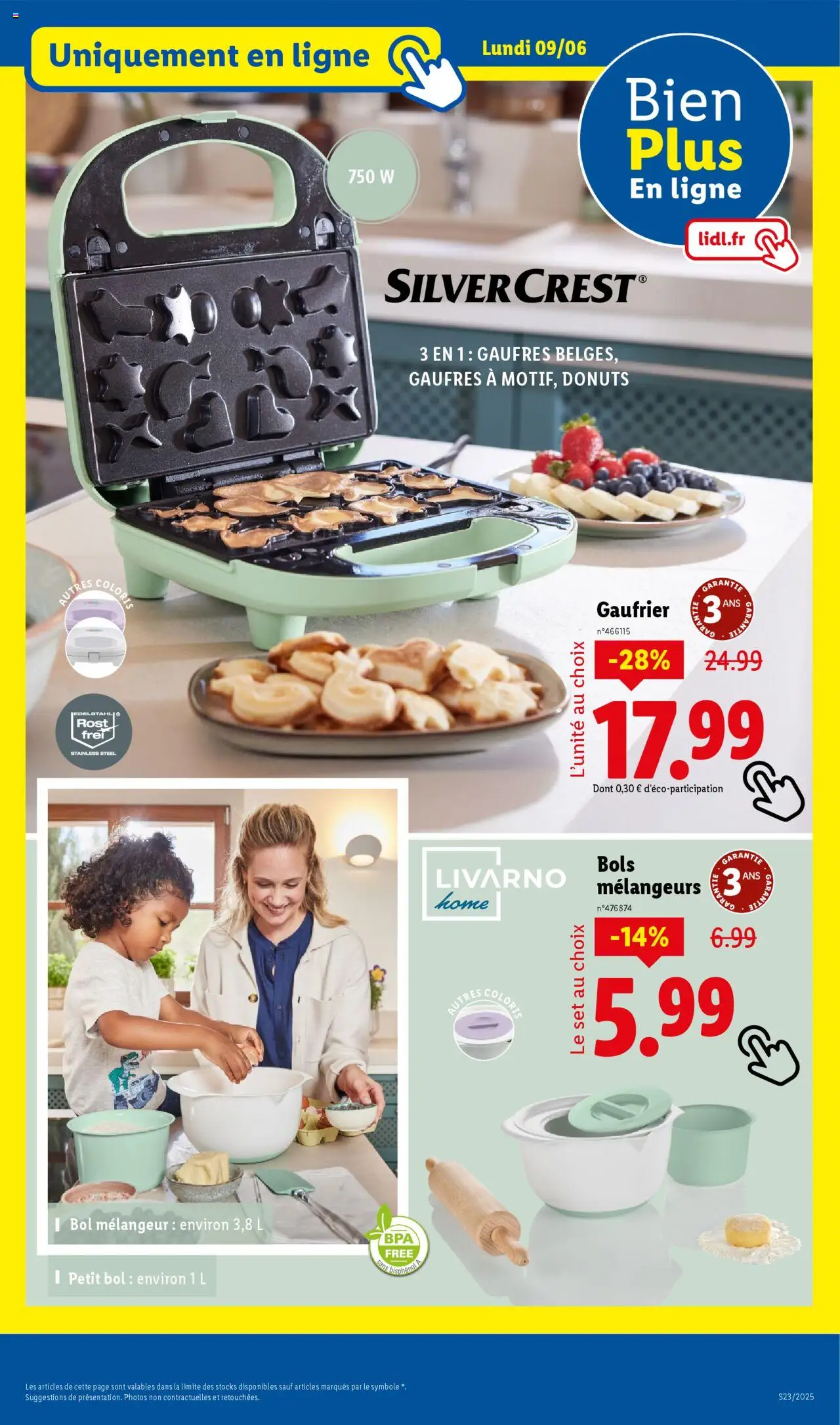  | Page: 31 | Produits: Bol, Gaufrier, Gaufres