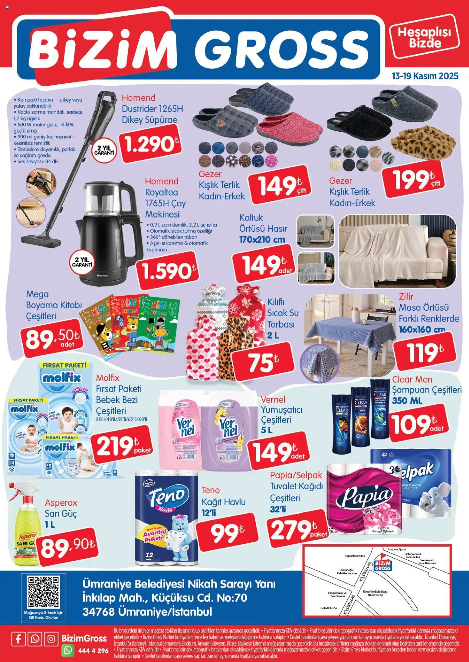 Bizim Toptan - Bizim Gross Fırsat Bülteni - 13.11.2025 tarihinden itibaren geçerlidir | Sayfa: 4 | Ürünler: Koltuk, Balık, Kağıt havlu, Terlik