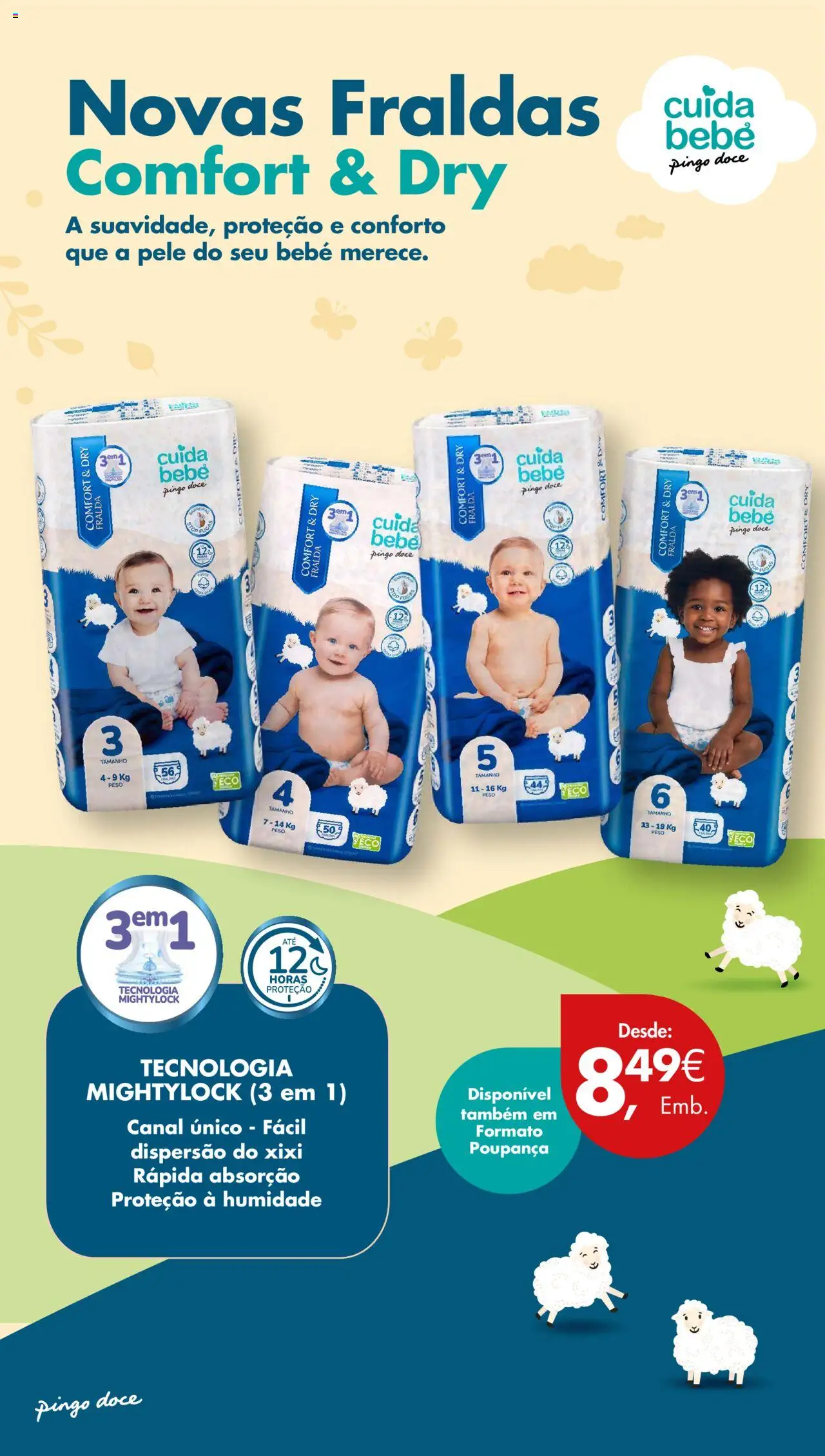 Pingo Doce folheto │ válido de 14.10.2025 | Página: 44 | Produtos: Fraldas