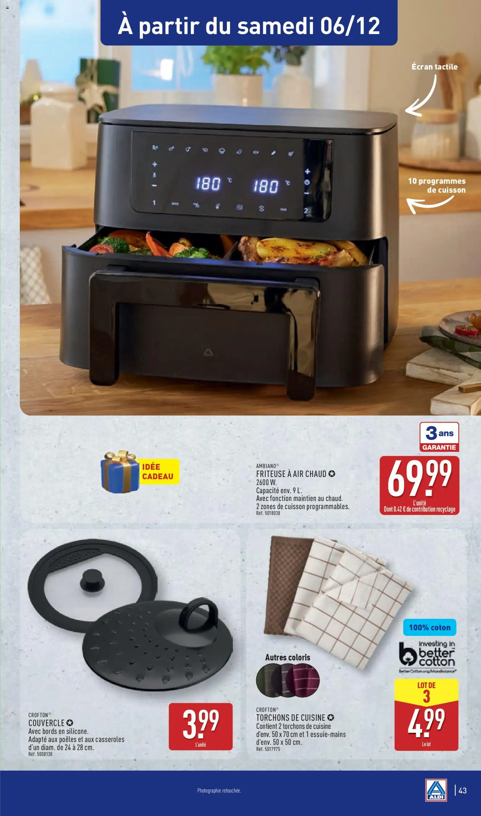 {H1} | Page: 46 | Produits: Casseroles, Coton, Friteuse