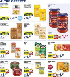 Anteprima del volantino Volantino Esselunga S	 valido a partire dal 07.11.2025 | Pagina: 9 | Prodotti: Cannellini, Prosciutto, Salsiccia, Pasta