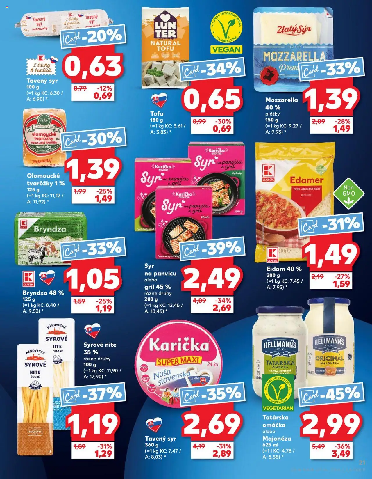 Kaufland SK akciós ujság - amely érvényes a következő dátumtól: 18.09.2025 | Oldal: 21