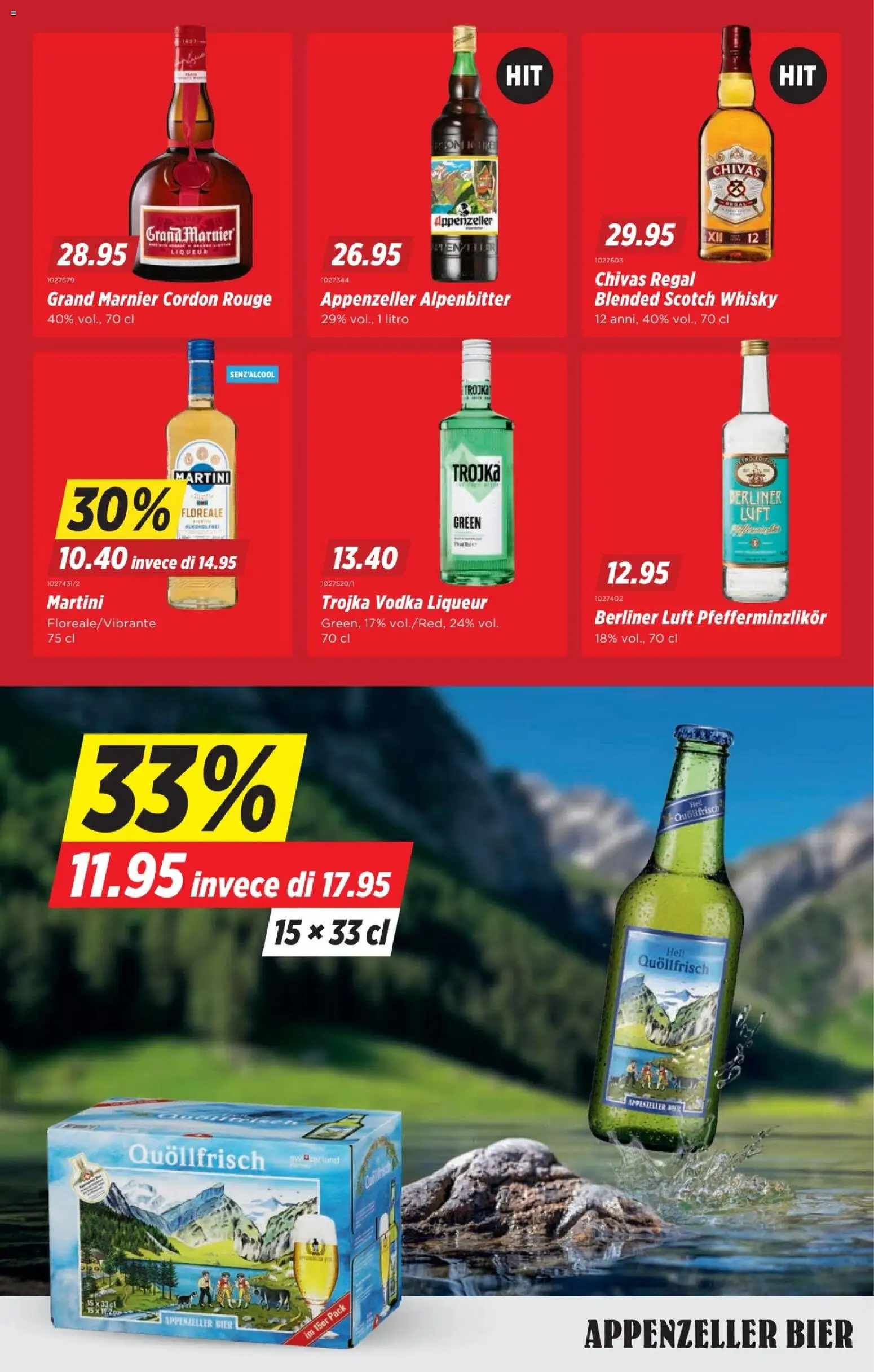 Denner aktionen IT – gültig ab 26.03.2026 | Seite: 19 | Produkte: Regal, Rouge, Bier