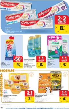  | Pagina: 18 | Producten: Wc, Libacomb, Snacks, Tandpasta