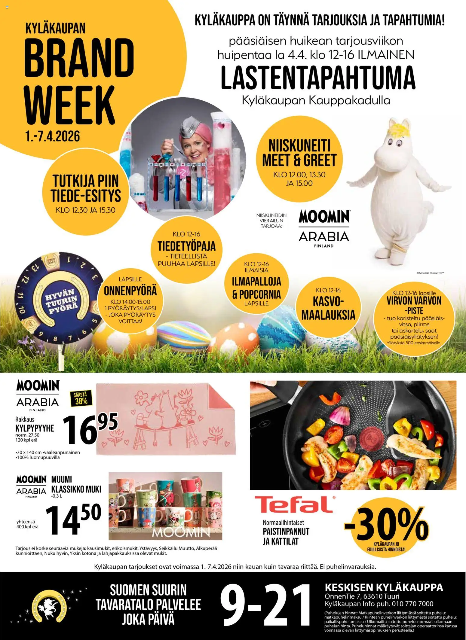 Tuuri tarjoukset – voimassa 01.04.2026 alkaen | Sivu: 1