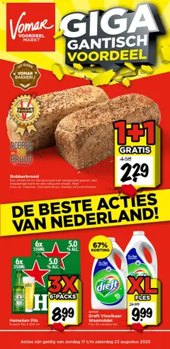 Vomar - Folder - Voorbeeld van een folder van Vomar, geldig van 17.08.2025
