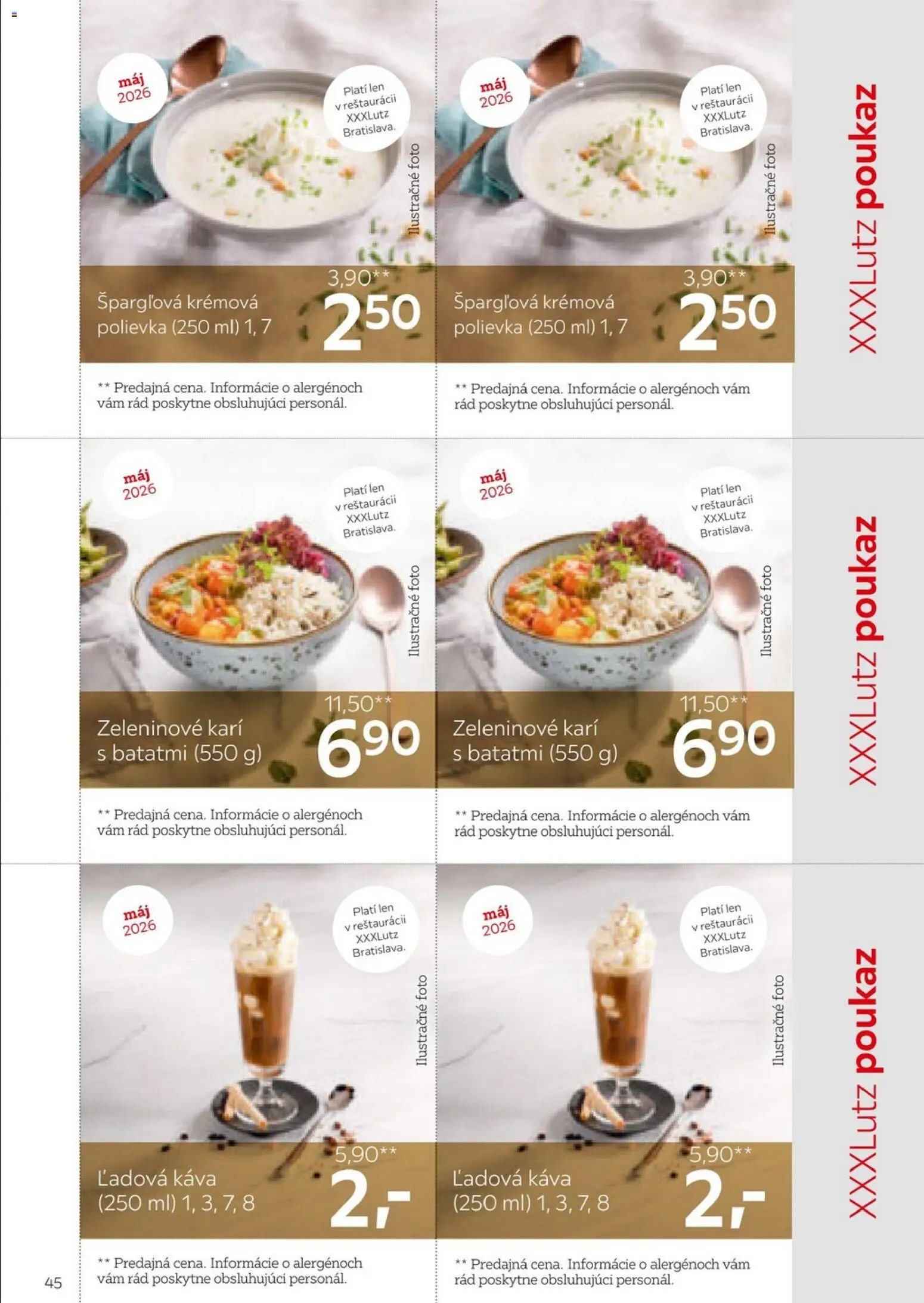 Nové XXXLutz akcie – leták je platný od 01.02.2026 | Strana: 45 | Produkty: Káva