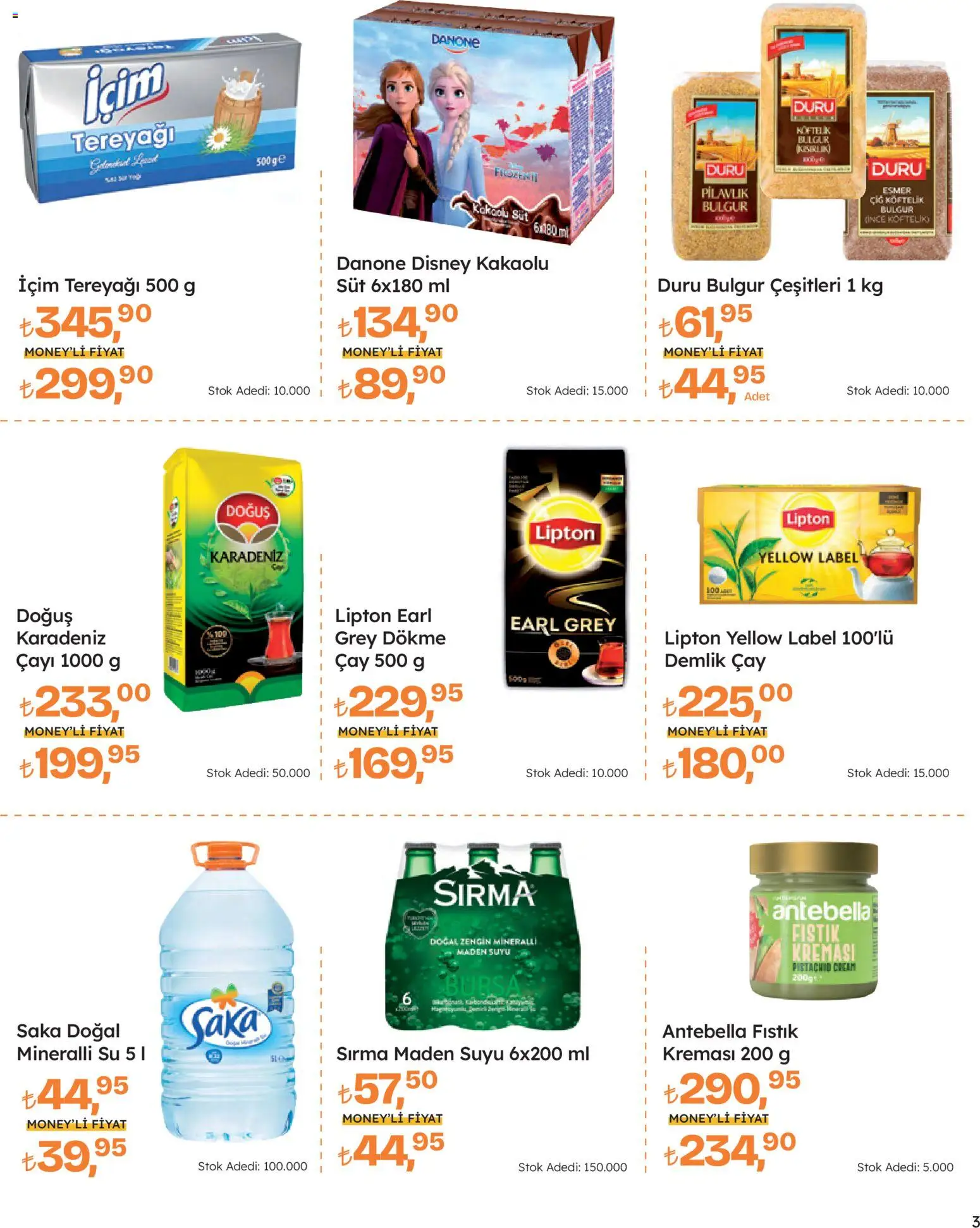 Migros Katalog - Migros Jet Dijital - 05.11.2025 tarihinden itibaren geçerlidir | Sayfa: 3 | Ürünler: Fıstık, Süt, Çay, Maden suyu