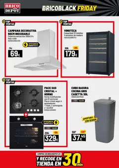 Vista previa Brico Depôt - Black Friday válido desde el 31.10.2025 | Página: 4 | Productos: Horno, Cocina