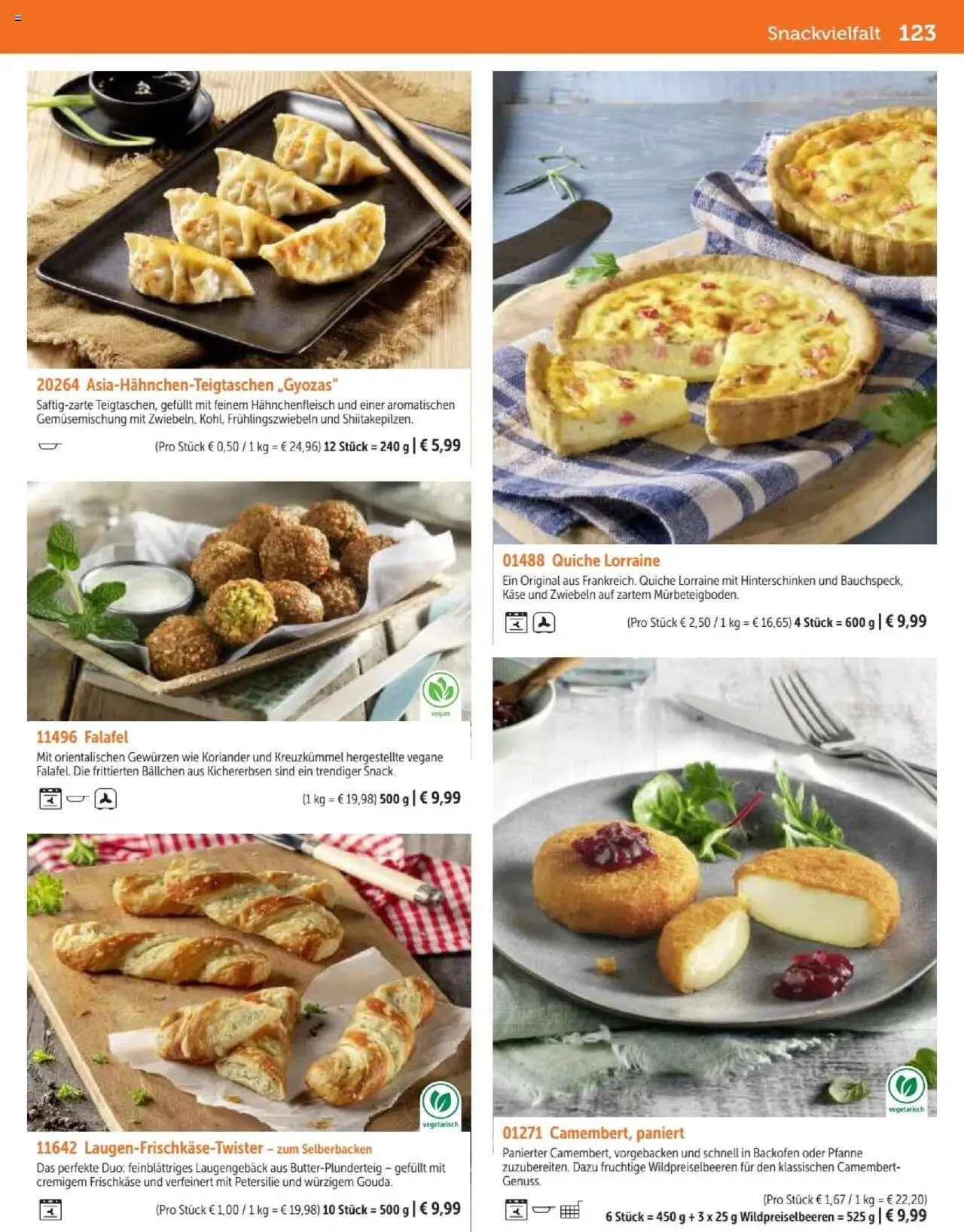 Bofrost Katalog – gültig ab 07.09.2025 | Seite: 123 | Produkte: Käse, Backofen, Petersilie, Frischkase