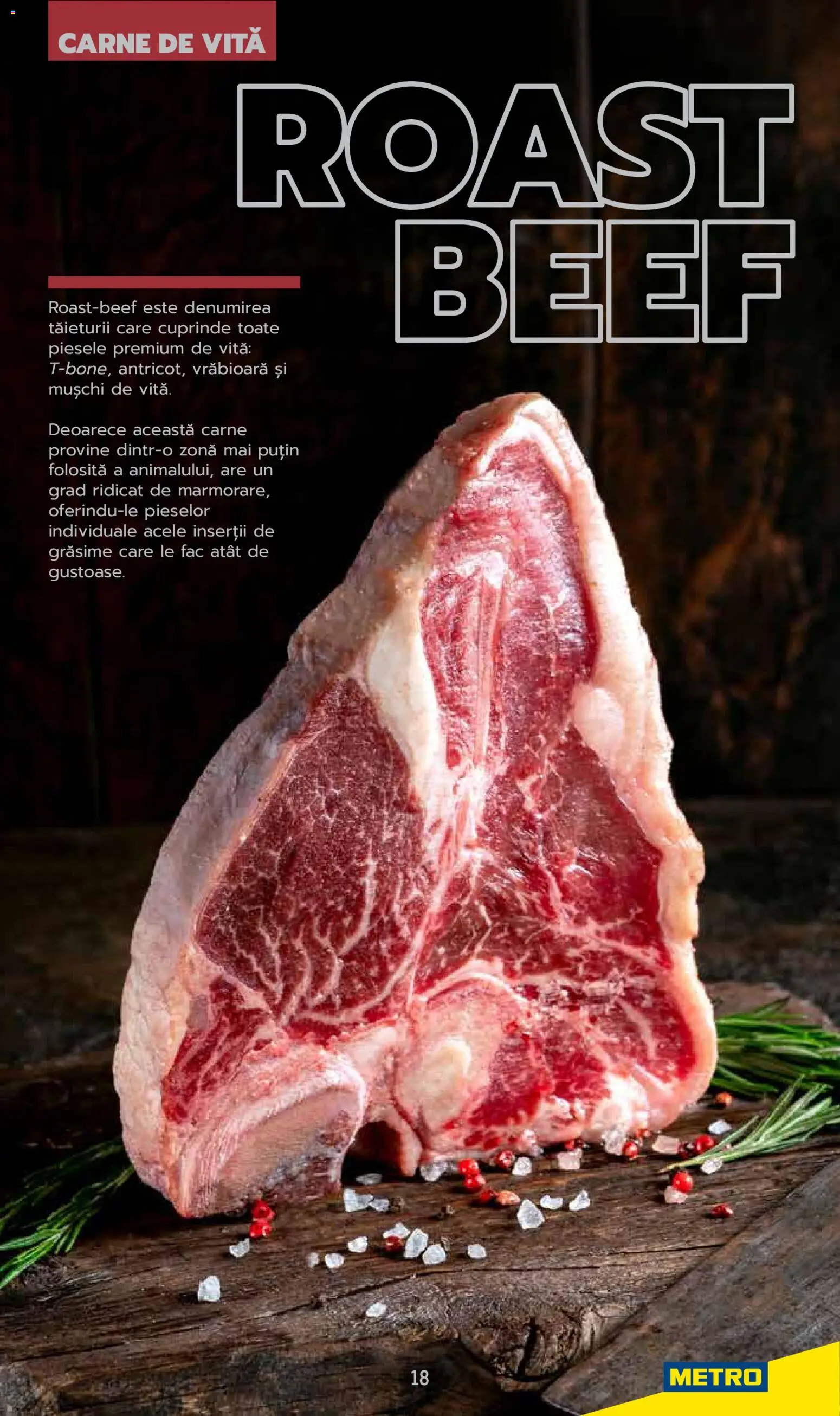 Noul catalog Metro – valabil de la 03.06.2025 | Pagină: 18 | Produse: Carne De Vită