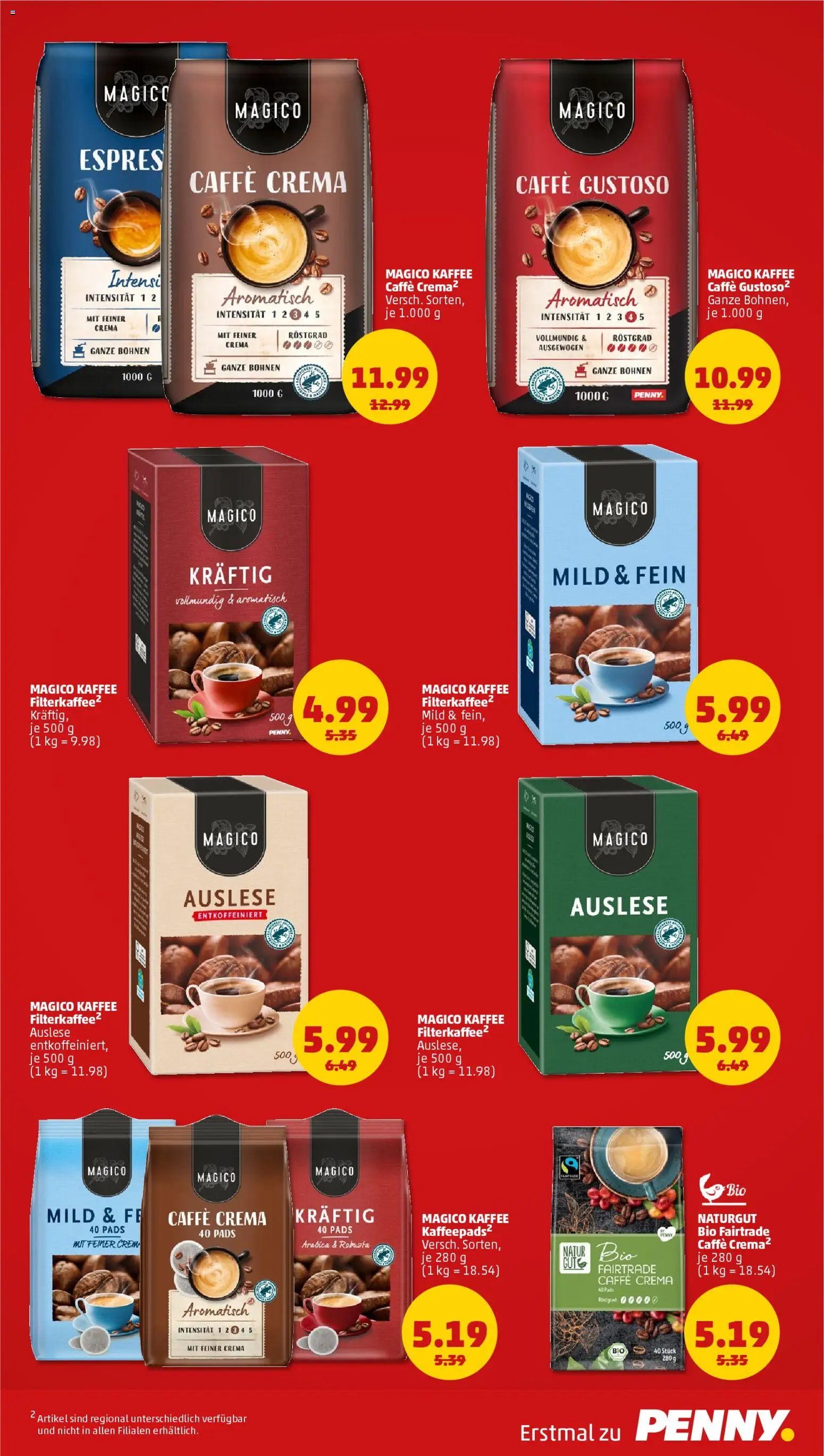 Penny Prospekt 	 – gültig ab 16.03.2026 | Seite: 3 | Produkte: Kaffee