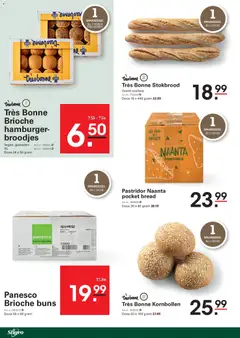 Sligro - Folder - Voorbeeld van een folder van Sligro, geldig van 30.10.2025 | Pagina: 50 | Producten: Hamburger, Stokbrood, Broodjes