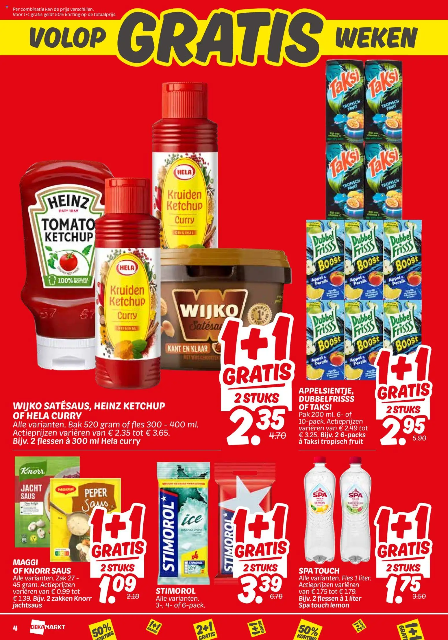 {H1} | Pagina: 4 | Producten: Kan, Zak, Saus, Peper