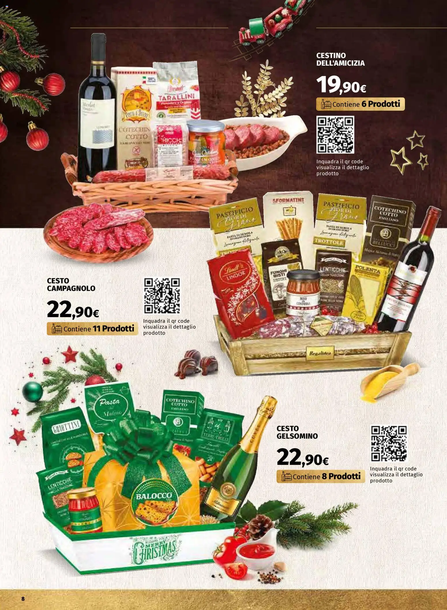 Volantino COOP del 01.12.2025 | Pagina: 8 | Prodotti: Pasta, Funghi, Cestino, Cotechino