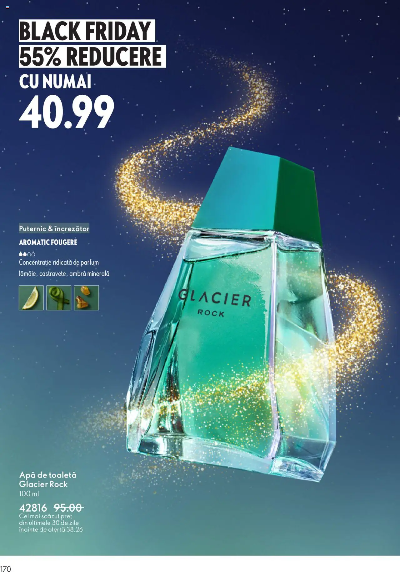 Noul catalog Oriflame – valabil de la 12.11.2025 | Pagină: 170 | Produse: Toaletă, Parfum, Apă de toaletă, Apă
