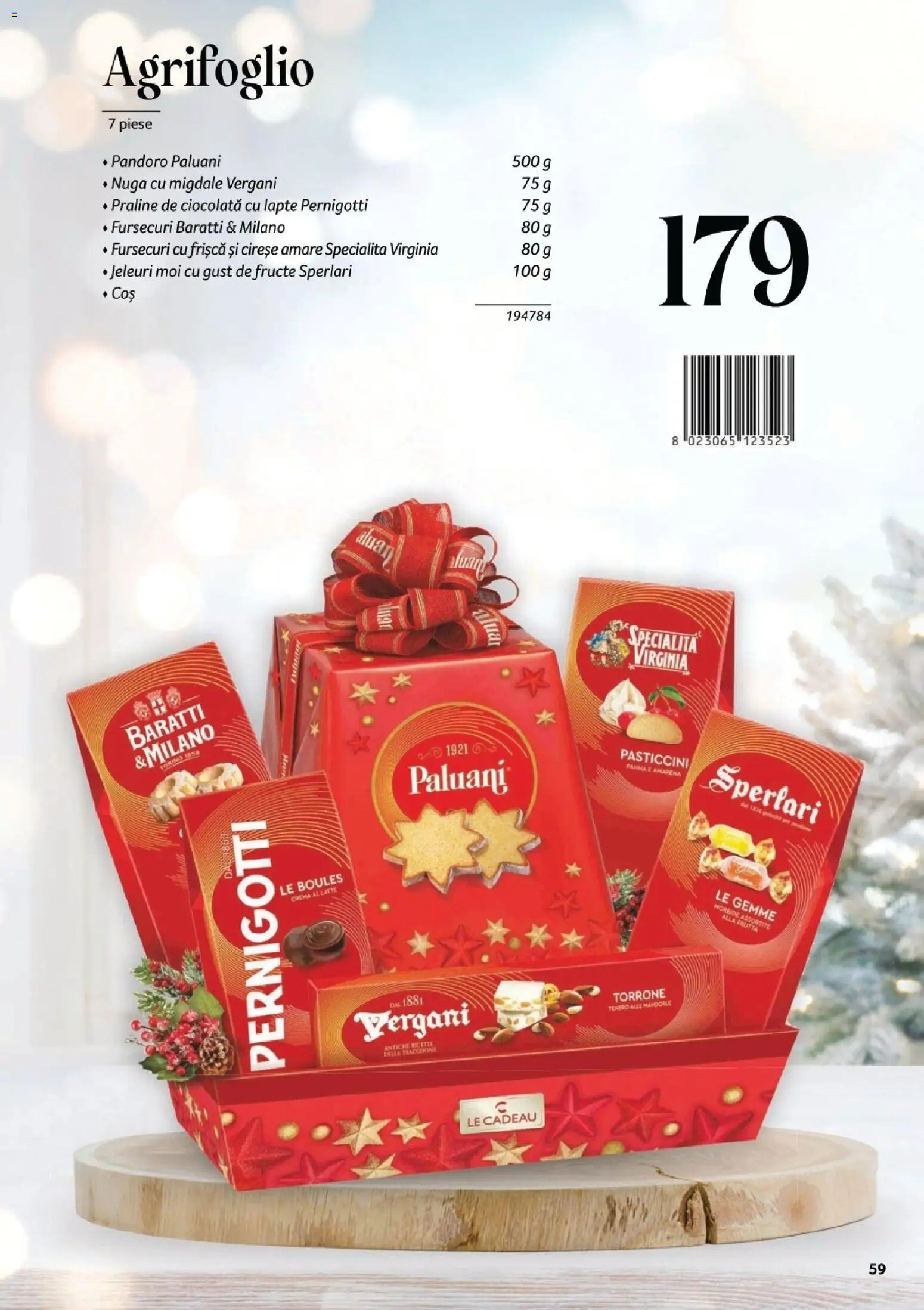 Noul catalog Selgros – valabil de la 07.11.2025 | Pagină: 59 | Produse: Cremă, Ciocolată, Frișcă, Cireșe