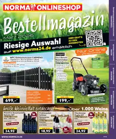 Norma Bestellmagazin März 2026 ab 01.03.2026 gültig