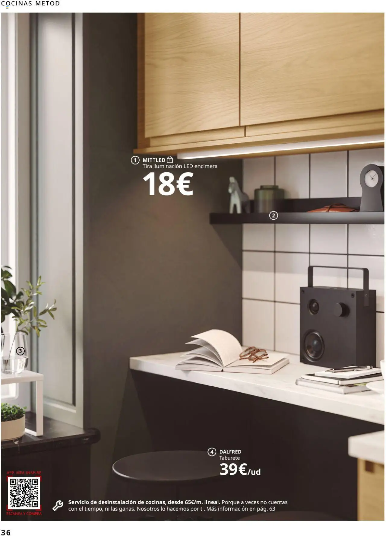 Catálogo IKEA Cocinas │ válido desde el 06.02.2025 | Página: 36 | Productos: Taburete