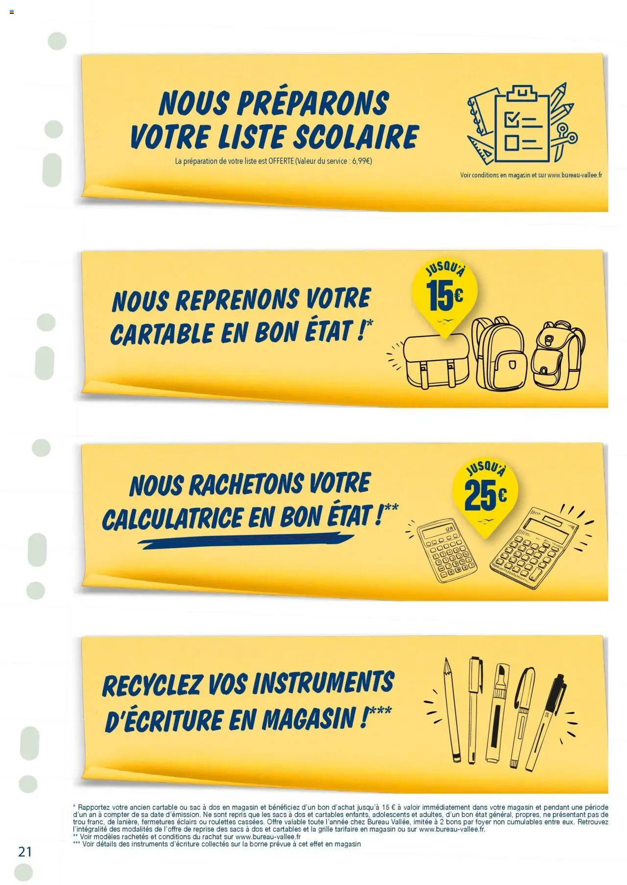 | Page: 21 | Produits: Bureau, Sac, Calculatrice, Cartable