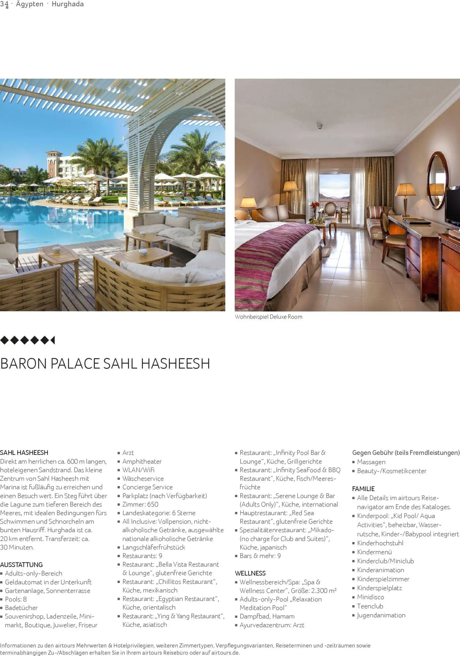 TUI airtours Katalog  Familie 2025/26 – gültig ab 01.11.2025 | Seite: 34 | Produkte: Wasser