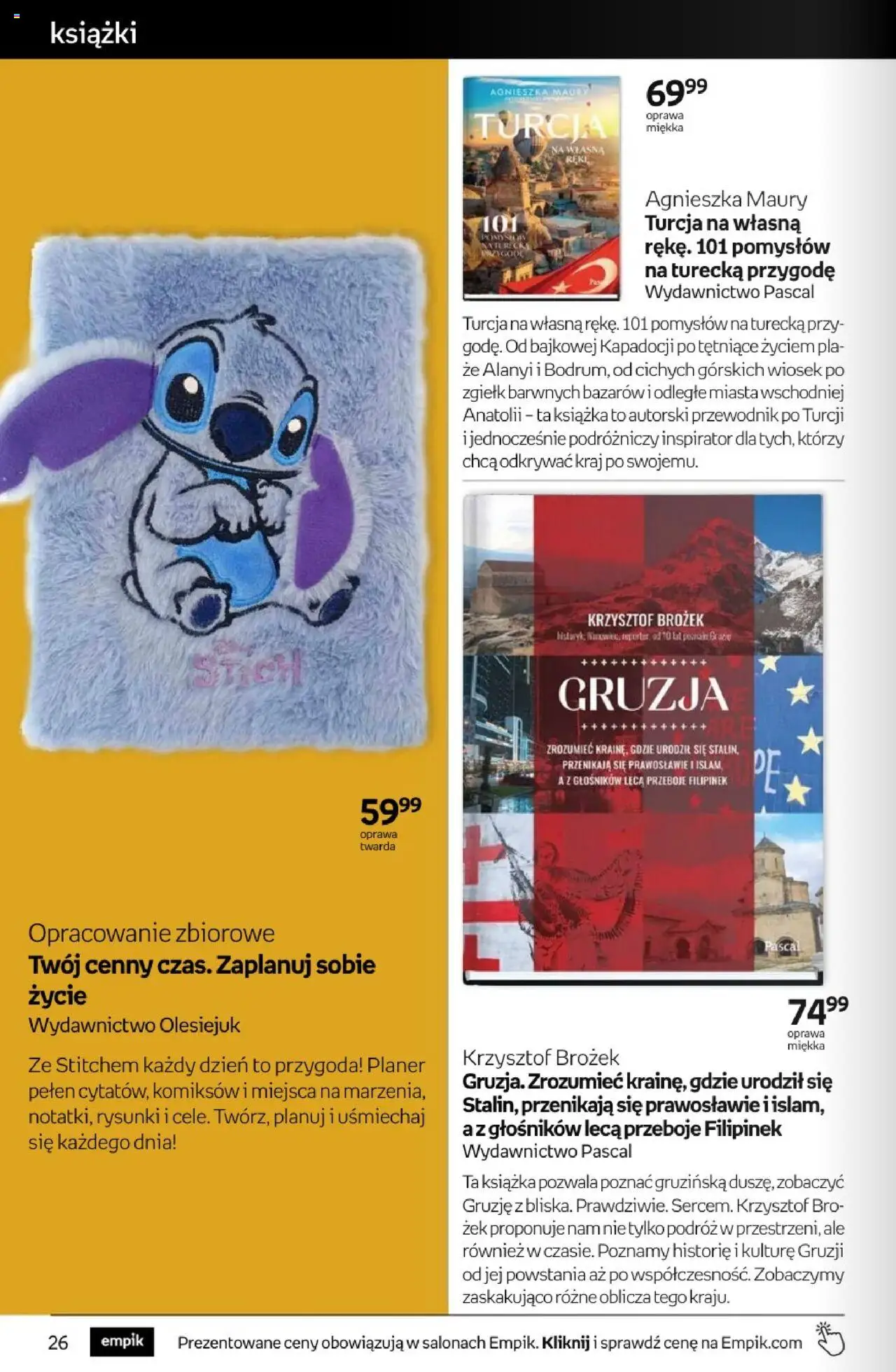 Empik promocje - Tom kultury Książki od 13.08.2025 | Strona: 26 | Produkty: Książki