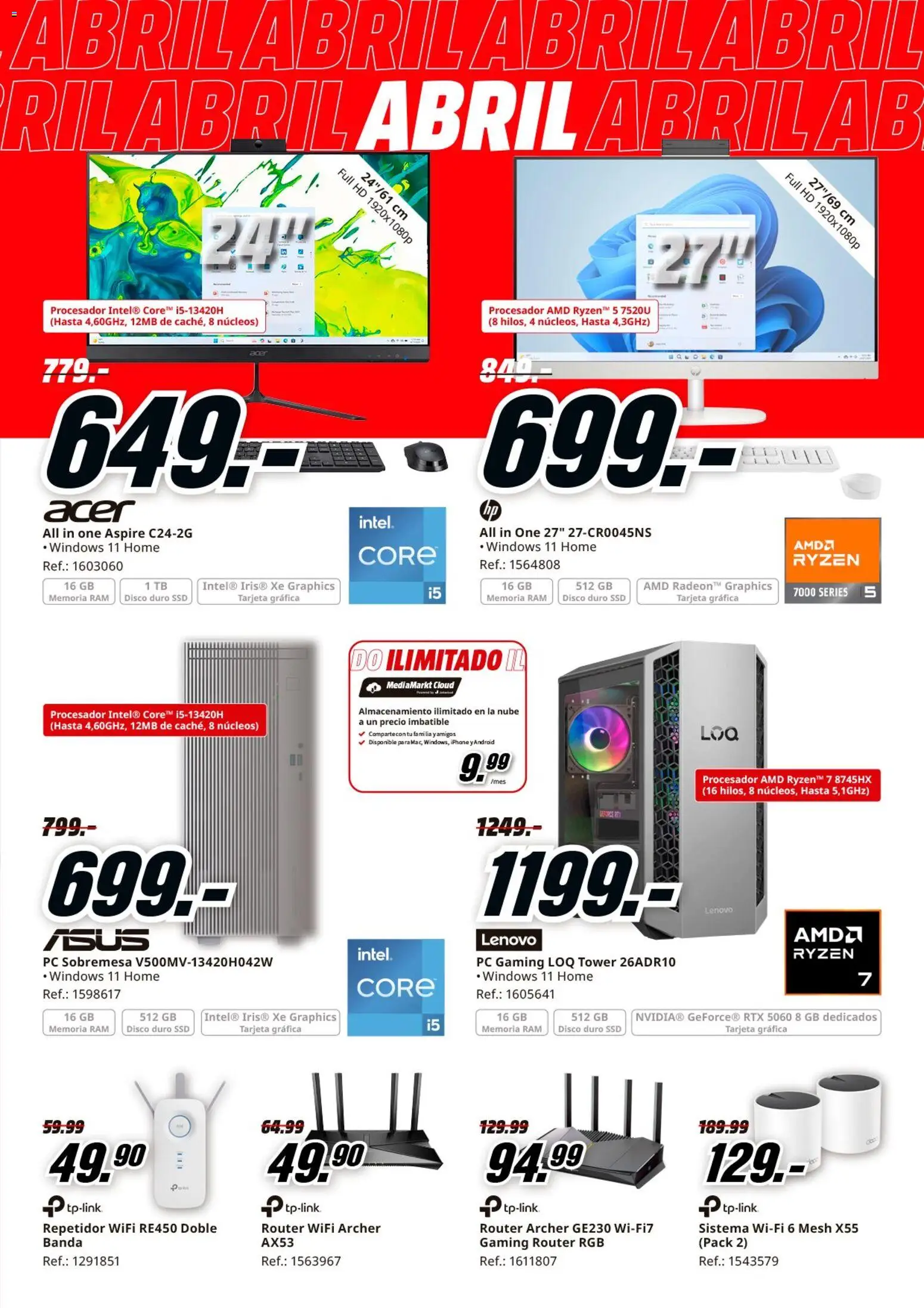 Media Markt folleto │ válido desde el 23.04.2026 | Página: 26 | Productos: PC sobremesa, PC, Iphone, Disco