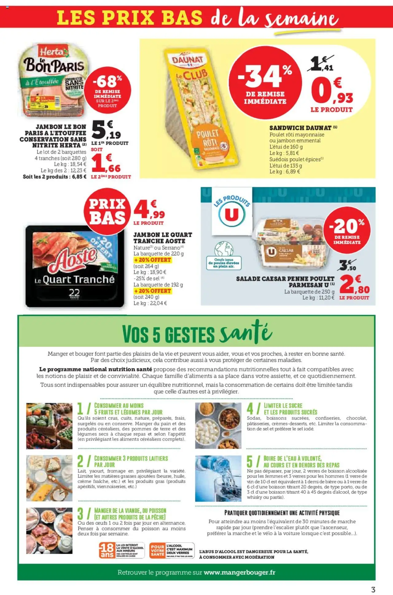  | Page: 3 | Produits: Sucre, Parmesan, Pommes, Crème
