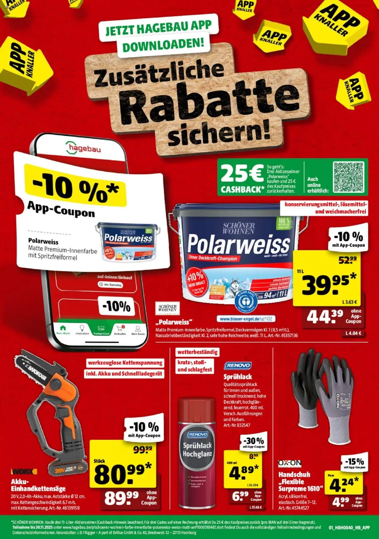 Hagebau Prospekt Wasserburg – gültig ab 27.09.2025 | Seite: 23