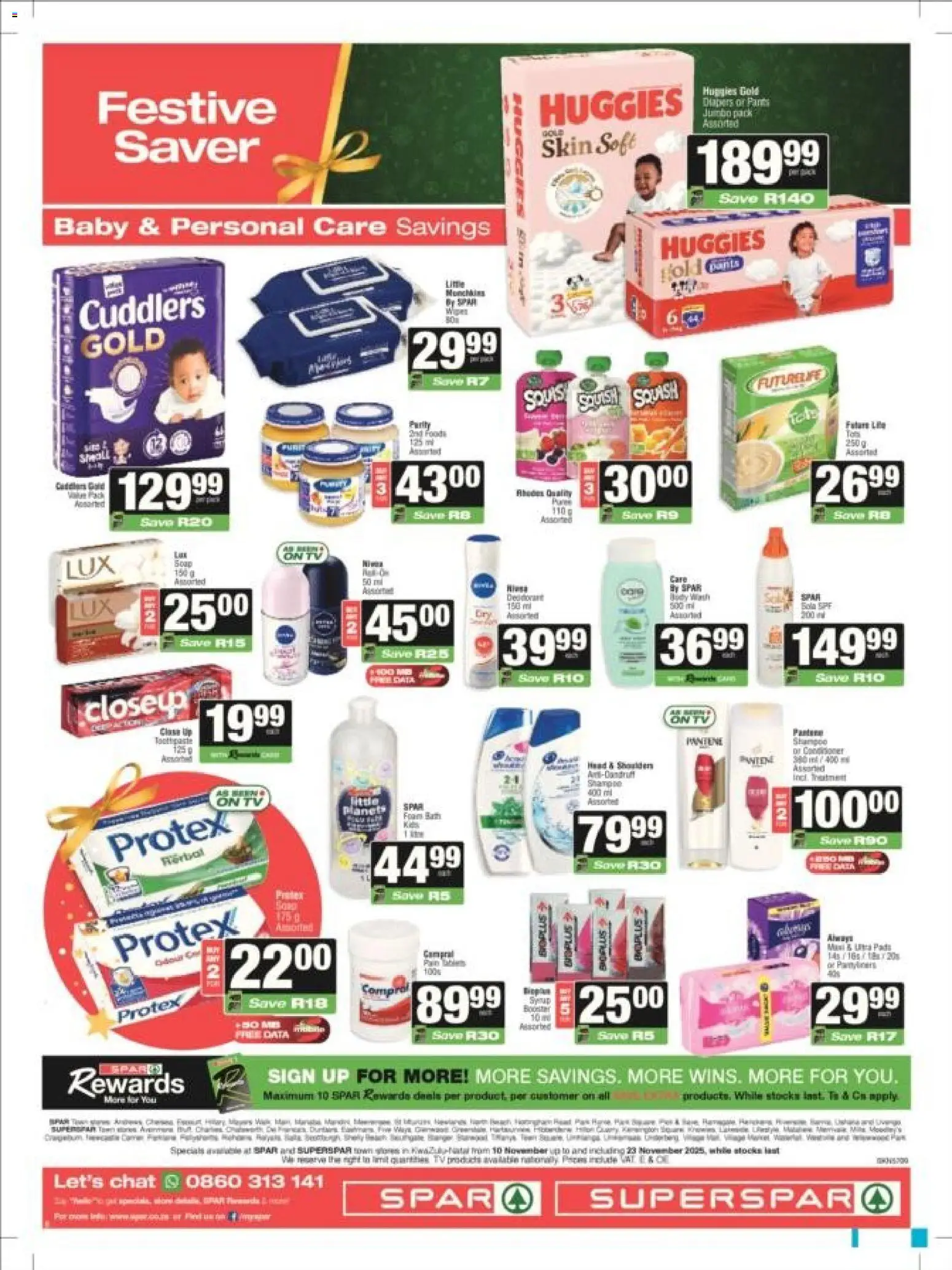 New Superspar catalogue – valid from 10.11.2025 | Page: 24 | Products: Pants, Squash, Pads, Syrup