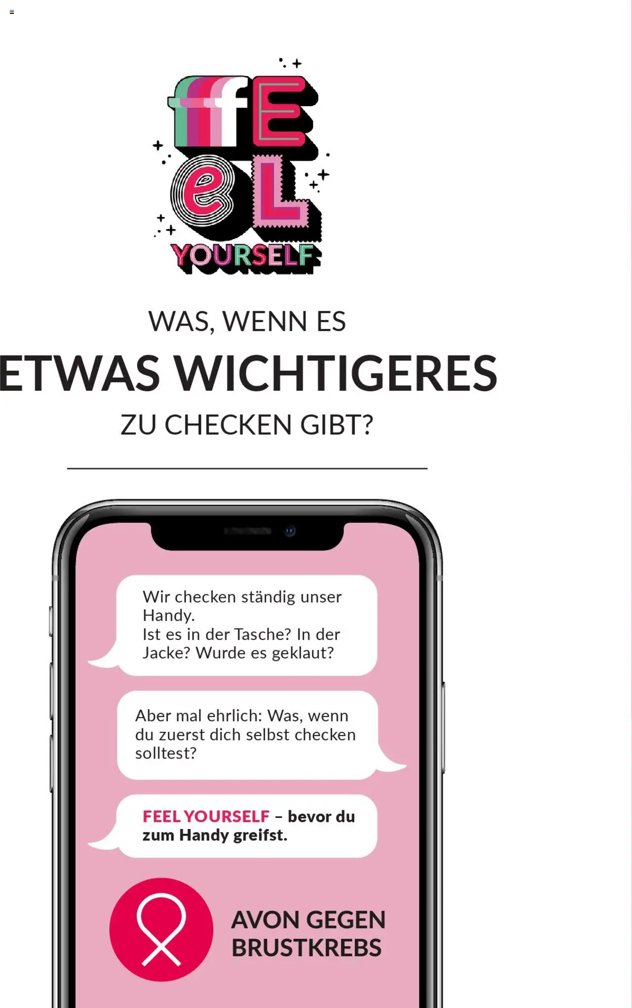 AVON Charity-Magazin – gültig ab 01.10.2025 | Seite: 8 | Produkte: Tasche, Jacke