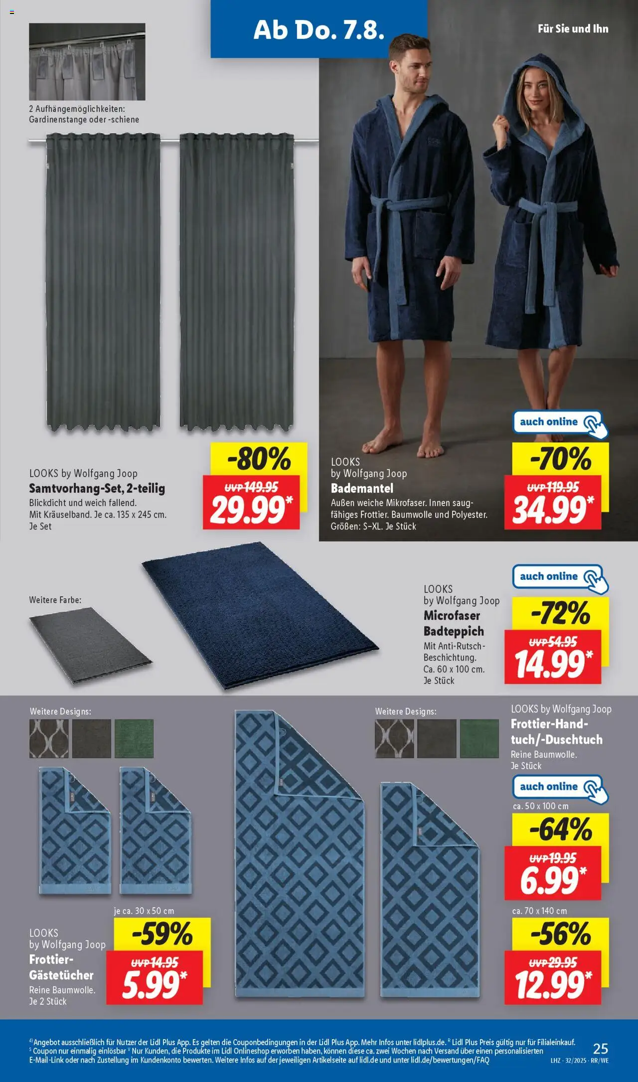 Lidl Prospekt Hilders - gültig ab dem 04.08.2025 | Seite: 37 | Produkte: Bademantel
