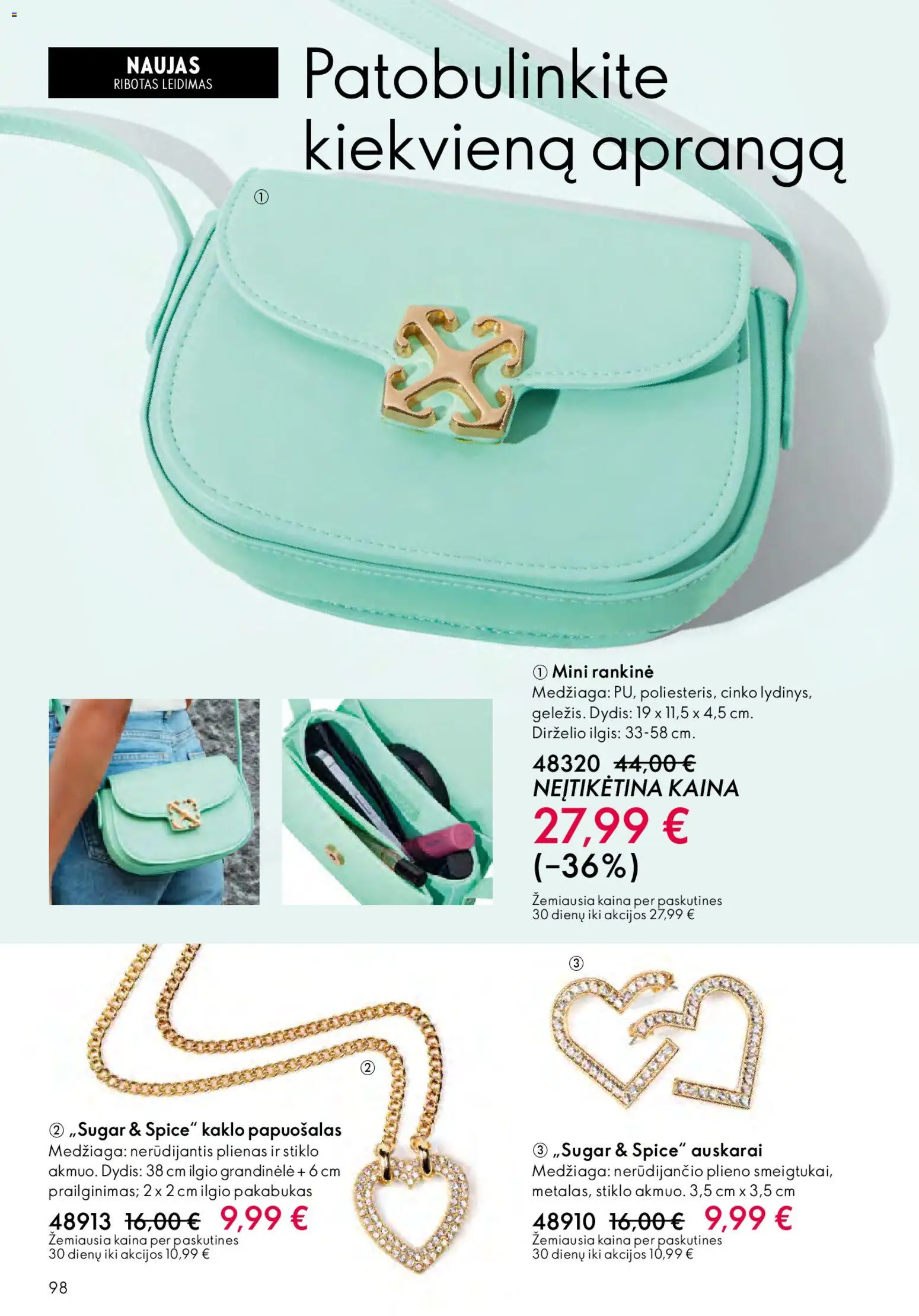 Oriflame akcijos nuo 01.04.2026 | Puslapis: 98 | Prekių: Rankinė