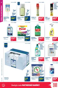 Makro leták - Gastronomie od 30.07.2025 | Strana: 22 | Produkty: Prášek na praní, Hydroxid sodný, Persil, Sanytol