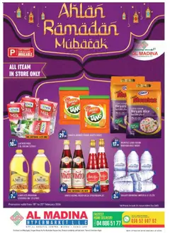 Preview of Al Madina - Ramadan Mubarak Deals - Al Warqa 1, Dubai valid from 18.02.2026