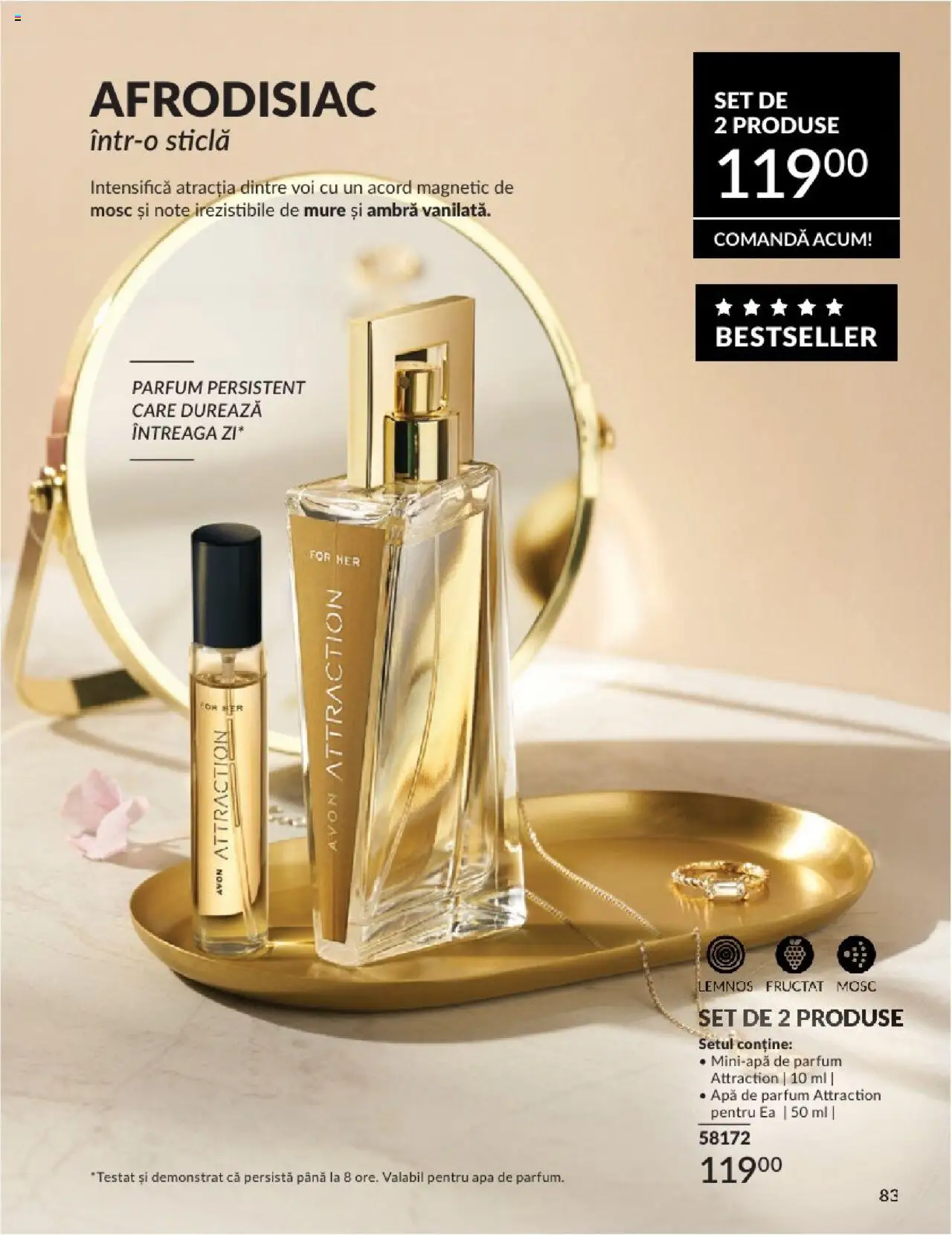 Catalog Avon - 06 2025 – valabil de la 01.06.2025 | Pagină: 83 | Produse: Apă de parfum, Parfum, Apă