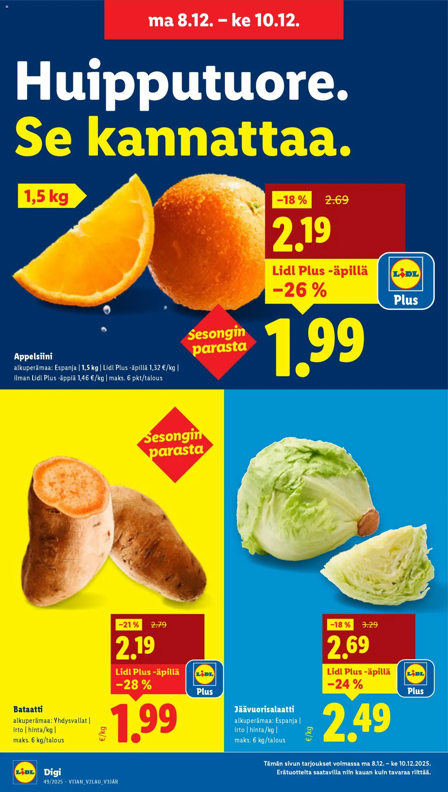 Lidl tarjoukset - Rovaniemi – voimassa 04.12.2025 alkaen | Sivu: 21