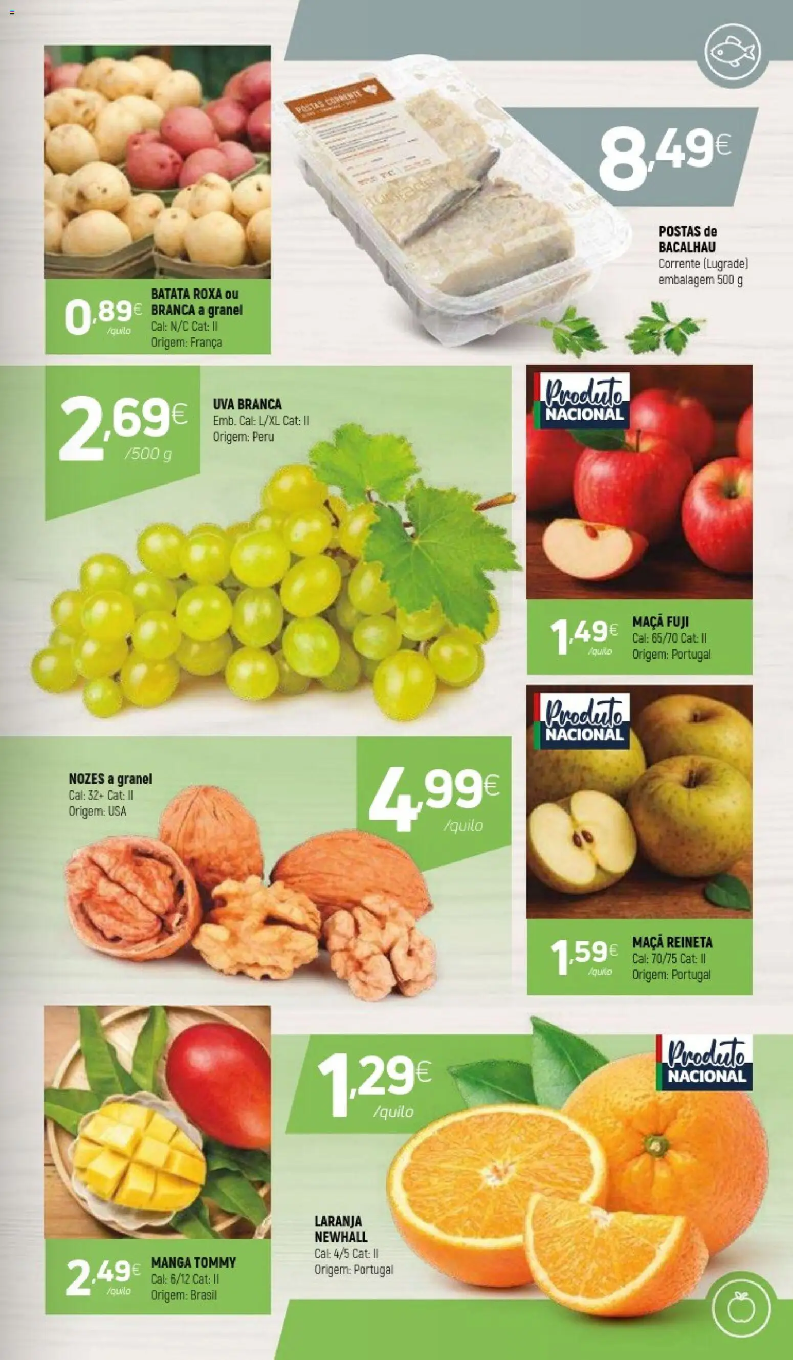 Coviran - folheto │ válido de 16.12.2025 | Página: 3 | Produtos: Batata, Bacalhau, Peru, Maça