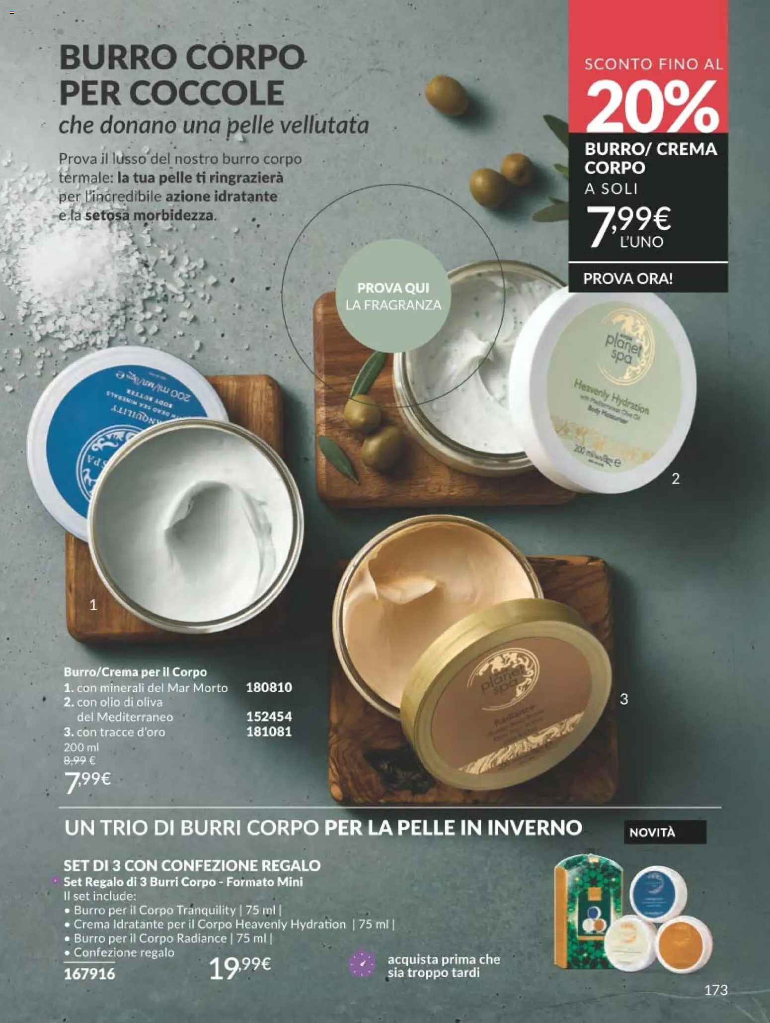 Volantino Avon del 31.12.2025 | Pagina: 173 | Prodotti: Crema, Olio, Fragranza, Olio di Oliva